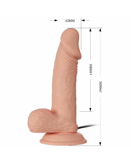 Вібратор - Beautiful Encounter Zebulon Vibrator Flesh Вібратор - Beautiful Encounter Zebulon Vibrator Flesh