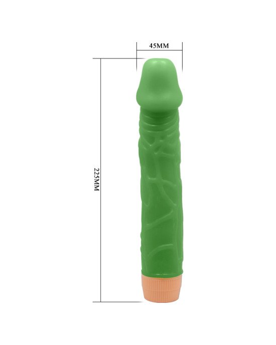 Вібратор - Barbara Bill Vibrator Green, 22,5 см Вібратор - Barbara Bill Vibrator Green, 22,5 см