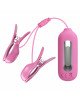 Затискачі для сосків - Pretty Love Nipple Clip Romantic Wave II Pink Затискачі для сосків - Pretty Love Nipple Clip Romantic Wave II Pink