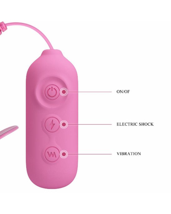 Затискачі для сосків - Pretty Love Nipple Clip Romantic Wave II Pink Затискачі для сосків - Pretty Love Nipple Clip Romantic Wave II Pink