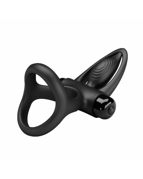 Ерекційне кільце - Pretty Love Vibration Cock Ring Black
