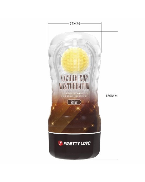 Мастурбатор - Pretty Love Vacuum Cup Masturbator Stellar Yellow Мастурбатор - Pretty Love Vacuum Cup Masturbator Stellar Yellow