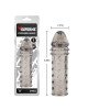 Насадка на член - SuperMe Extra Texture Sleeve Grey Насадка на член - SuperMe Extra Texture Sleeve Grey