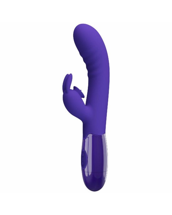 Вібратор - Pretty Love Cerberus Licking Vibrator Blue
