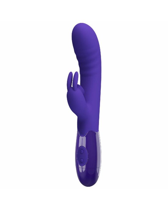 Вібратор - Pretty Love Cerberus Licking Vibrator Blue