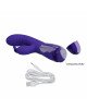 Вібратор - Pretty Love Cerberus Licking Vibrator Blue