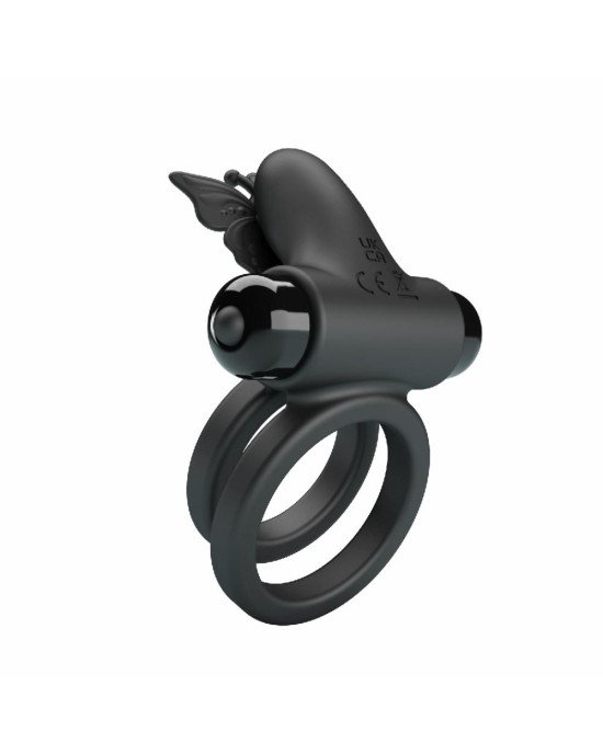 Ерекційне кільце - Pretty Love Passionate Ring IX Black Ерекційне кільце - Pretty Love Passionate Ring IX Black
