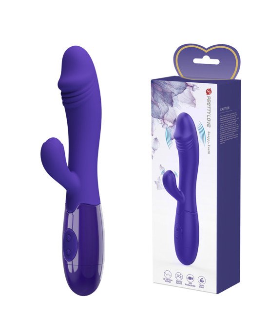 Вібратор - Pretty Love Snappy Vibrator Blue Вібратор - Pretty Love Snappy Vibrator Blue