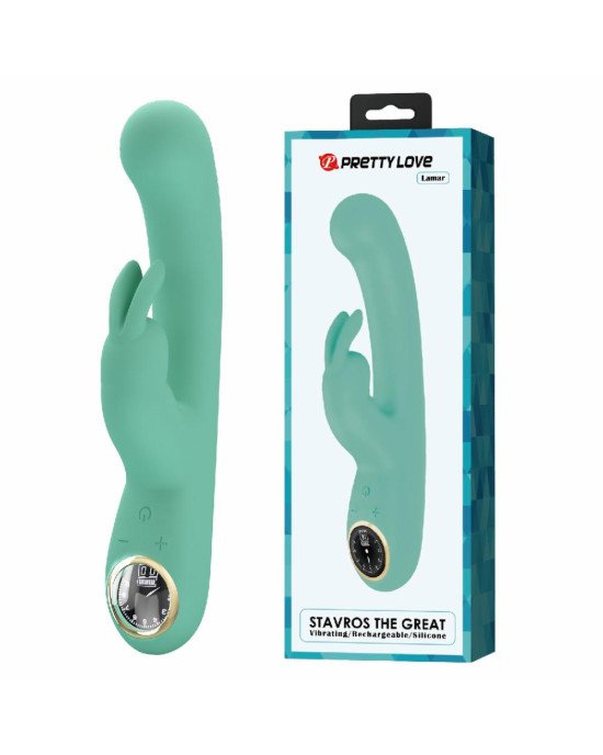 Вібратор - Pretty Love Lamar Vibrator Mint Вібратор - Pretty Love Lamar Vibrator Mint