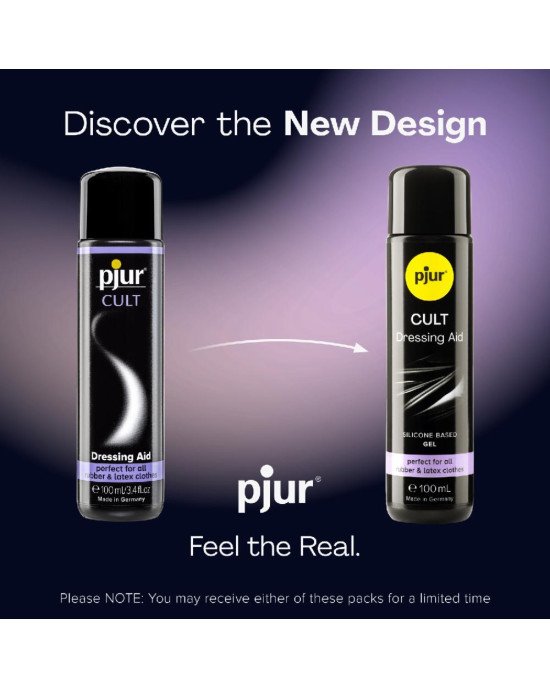 Гель для одягання одягу з латексу та гуми - Pjur Cult Dressing Aid, 100 мл Гель для одягання одягу з латексу та гуми - Pjur Cult Dressing Aid, 100 мл
