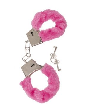 Наручники Plush Handcuffs With Keys Pink Наручники Plush Handcuffs With Keys Pink