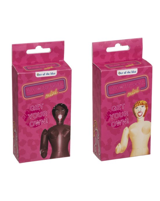 Надувна міні лялька Mini Blow-Up Doll Blond Hair, 66 см Надувна міні лялька Mini Blow-Up Doll Blond Hair, 66 см
