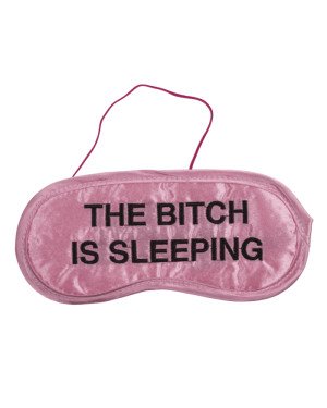 Плюшеві наручники та маска для очей Wild Bitch Pink Плюшеві наручники та маска для очей Wild Bitch Pink