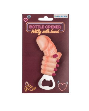 Відкривачка Bottle Opener Willy With Hand, 13 см Відкривачка Bottle Opener Willy With Hand, 13 см