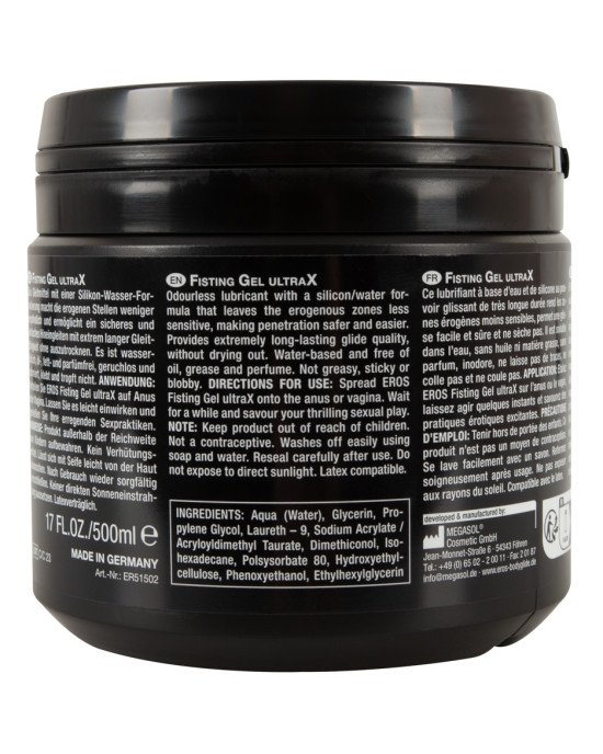 Гель для фістингу - EROS Fisting Gel UltraX, 500 мл Гель для фістингу - EROS Fisting Gel UltraX, 500 мл