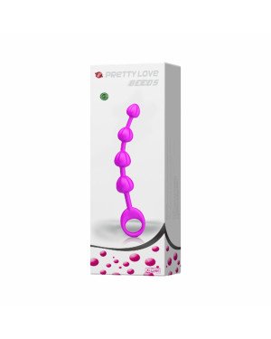 Анальний стимулятор - Pretty Love Beeds Purple Анальний стимулятор - Pretty Love Beeds Purple