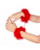 Наручники - Secret Play Handcuffs Marabou Red Наручники - Secret Play Handcuffs Marabou Red