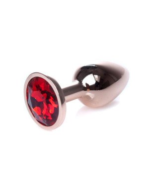 Анальна пробка - Jewellery Red Gold PLUG- Red