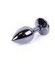 Анальна пробка - Jewellery Dark Silver PLUG- Light Blue Анальна пробка - Jewellery Dark Silver PLUG- Light Blue