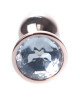 Анальна пробка - Jewellery Red Gold PLUG- Clear Анальна пробка - Jewellery Red Gold PLUG- Clear