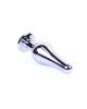 Анальна пробка - Jewellery Silver BUTT PLUG- Dark Blue Анальна пробка - Jewellery Silver BUTT PLUG- Dark Blue