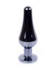 Анальна пробка - Jewellery Dark Silver BUTT PLUG- Purple