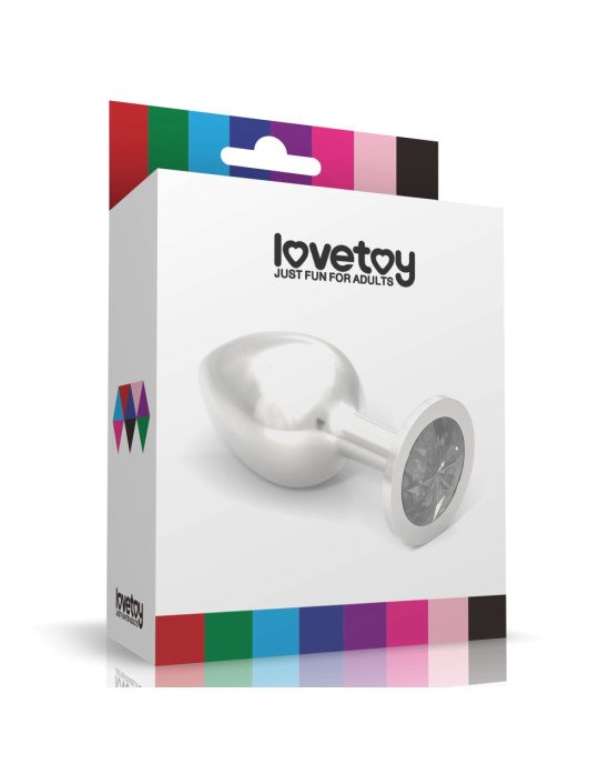 Анальна пробка - Heavy Metal Anal Plug Rosebud Classic L White Анальна пробка - Heavy Metal Anal Plug Rosebud Classic L White