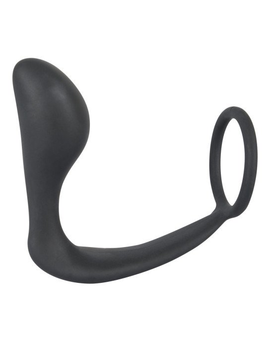 Ерекційне кільце - Black Velvets Ring & Plug Ерекційне кільце - Black Velvets Ring & Plug