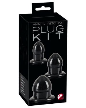 Анальні пробки - Anal Stretching Plug Kit Анальні пробки - Anal Stretching Plug Kit