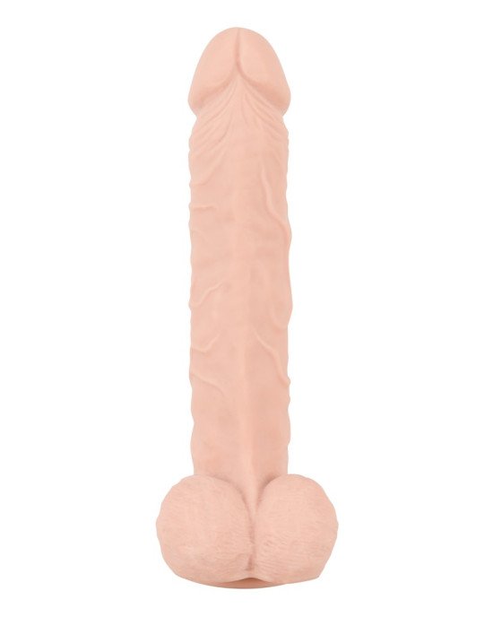 Фалоімітатор з мошонкою - Nature Skin Large Bendable Dildo Фалоімітатор з мошонкою - Nature Skin Large Bendable Dildo