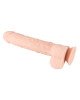 Фалоімітатор з мошонкою - Nature Skin Large Bendable Dildo Фалоімітатор з мошонкою - Nature Skin Large Bendable Dildo