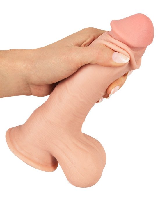 Фалоімітатор - NS Dildo with movable skin 20 Фалоімітатор - NS Dildo with movable skin 20