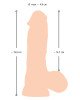Фалоімітатор - NS Dildo with movable skin 20 Фалоімітатор - NS Dildo with movable skin 20