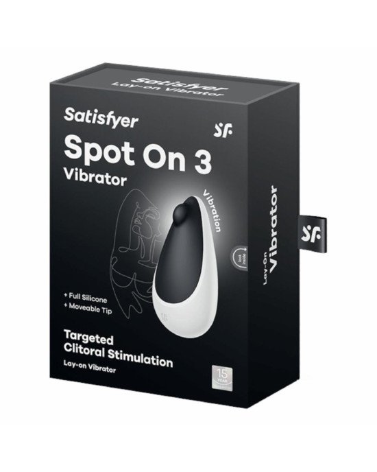 Кліторальний вібратор - Satisfyer Spot On 3 Black Кліторальний вібратор - Satisfyer Spot On 3 Black
