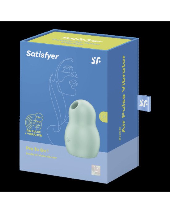 Вакуумний стимулятор - Satisfyer Pro To Go 1 Mint Вакуумний стимулятор - Satisfyer Pro To Go 1 Mint