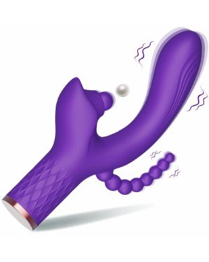 Вібратор - Patty, 7 Vibration Functions, 7 Ball Tapping, USB