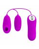 Віброяйце з кліторальним стимулятором - Pretty Love Suction & Vibro Bullets Purple Віброяйце з кліторальним стимулятором - Pretty Love Suction & Vibro Bullets Purple