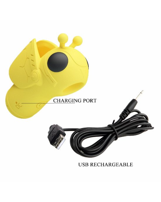 Pretty Love Magic bee Stimulator Yellow Pretty Love Magic bee Stimulator Yellow