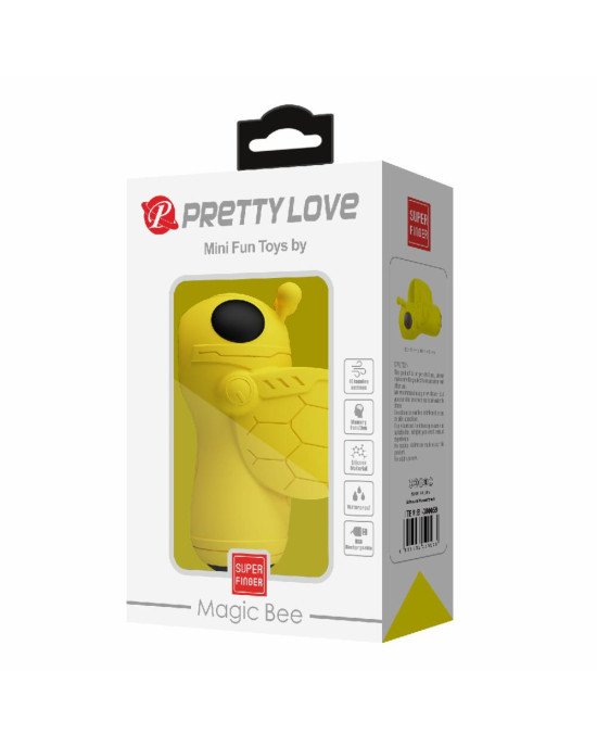 Pretty Love Magic bee Stimulator Yellow Pretty Love Magic bee Stimulator Yellow