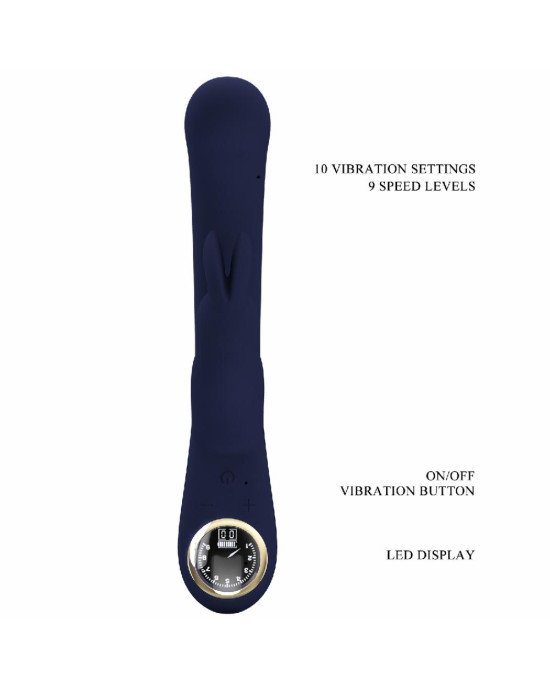 Вібратор - Pretty Love Lamar Vibrator Blue Вібратор - Pretty Love Lamar Vibrator Blue