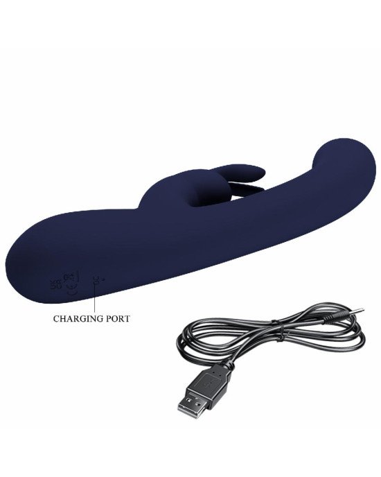 Вібратор - Pretty Love Lamar Vibrator Blue Вібратор - Pretty Love Lamar Vibrator Blue