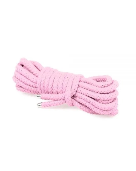 Мотузка для бондажу Bondage Rope 5 м Pink Мотузка для бондажу Bondage Rope 5 м Pink