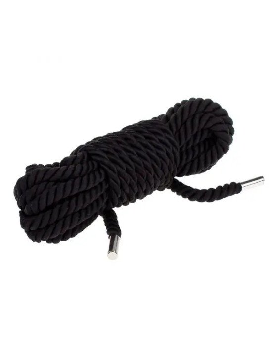 Мотузка для бондажу Premium Silky 5 м Black Мотузка для бондажу Premium Silky 5 м Black