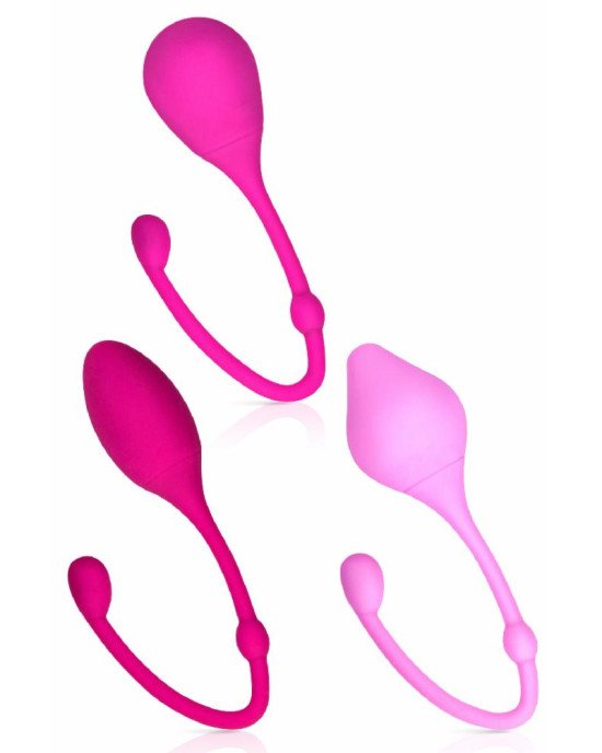 Набір вагінальних кульок - Yoba Tonic Perinee Set Pink Набір вагінальних кульок - Yoba Tonic Perinee Set Pink