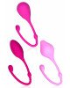 Набір вагінальних кульок - Yoba Tonic Perinee Set Pink Набір вагінальних кульок - Yoba Tonic Perinee Set Pink
