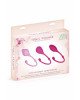 Набір вагінальних кульок - Yoba Tonic Perinee Set Pink Набір вагінальних кульок - Yoba Tonic Perinee Set Pink