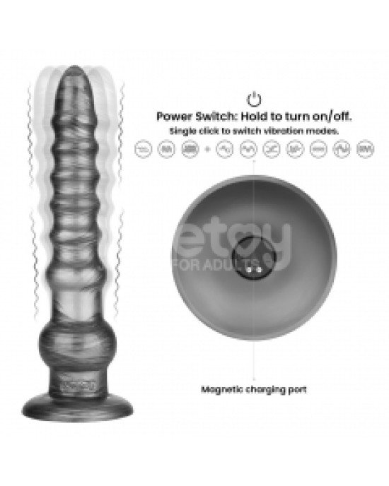 Вібратор - King Sized Vibrating Vibrax Slider 12.5 Вібратор - King Sized Vibrating Vibrax Slider 12.5