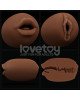 Мастурбатор - Slider Double-Ended Masturbator Mouth and Vagina Brown Мастурбатор - Slider Double-Ended Masturbator Mouth and Vagina Brown