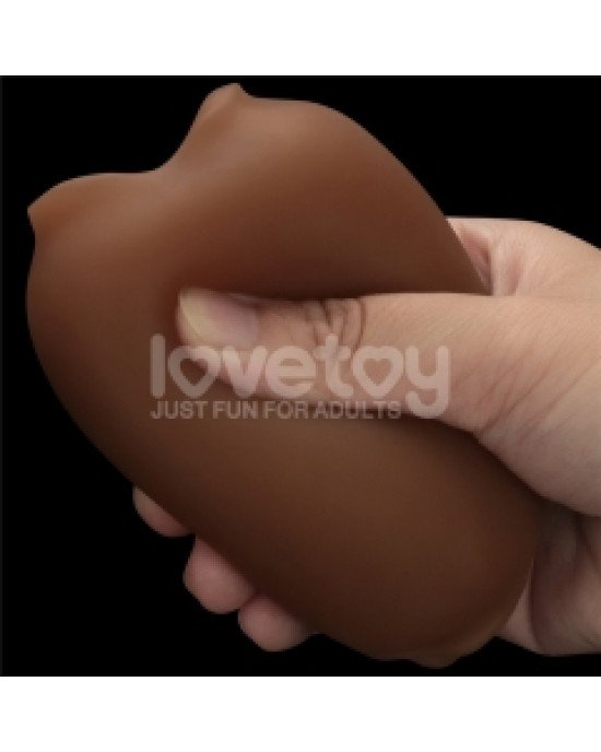 Мастурбатор - Slider Double-Ended Masturbator Mouth and Vagina Brown Мастурбатор - Slider Double-Ended Masturbator Mouth and Vagina Brown