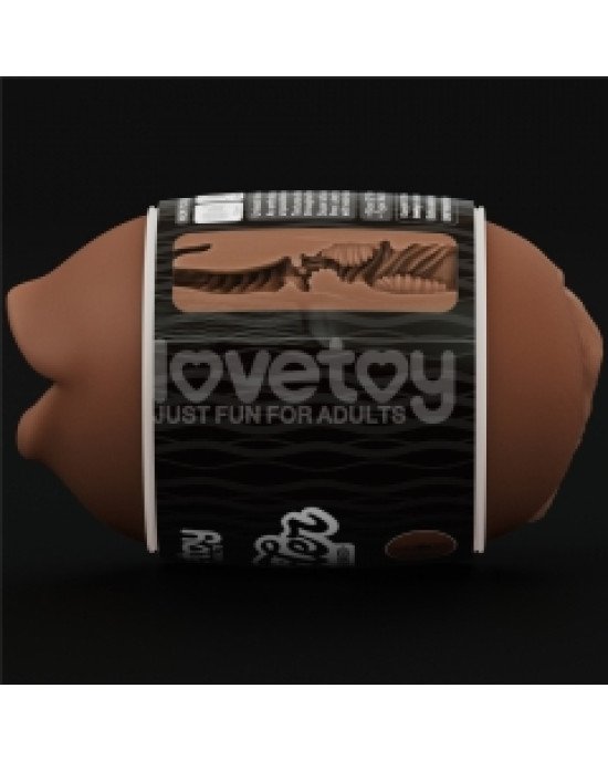 Мастурбатор - Slider Double-Ended Masturbator Mouth and Vagina Brown Мастурбатор - Slider Double-Ended Masturbator Mouth and Vagina Brown